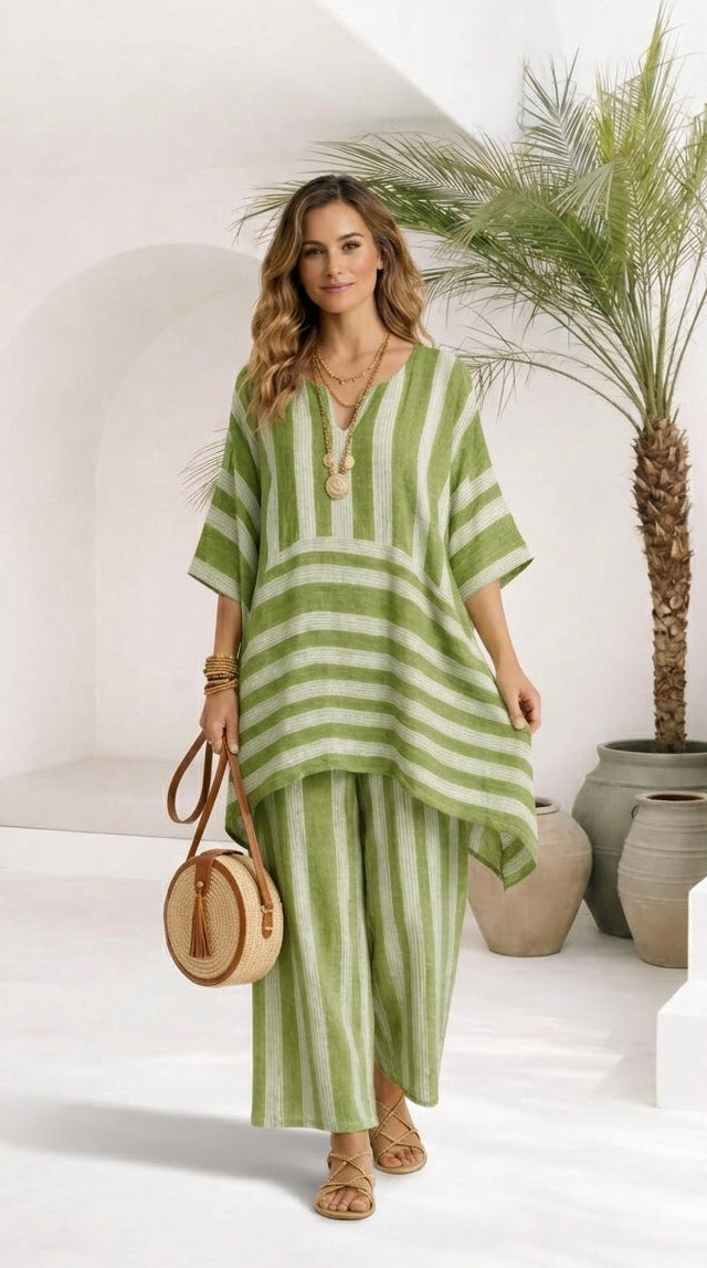 Paula | Ensemble lin et coton