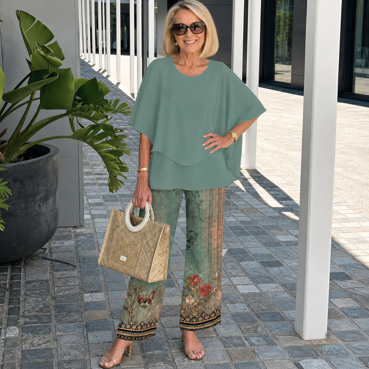 Mari | Conjunto estampado