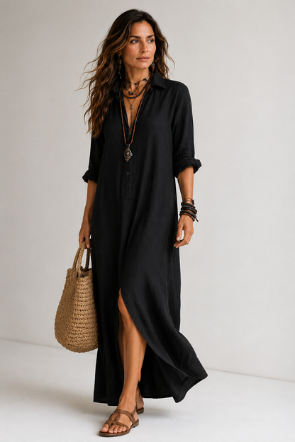 Débora | Vestido largo cómodo