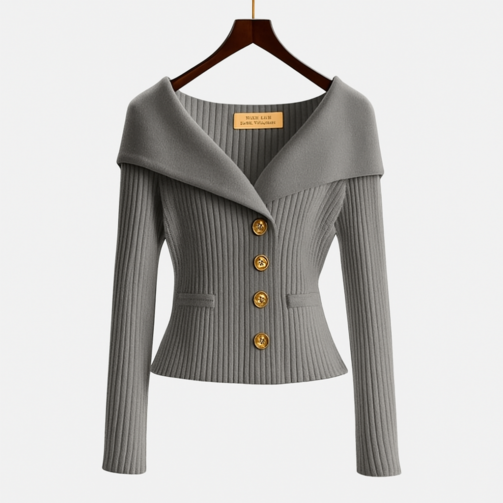 Clarisa | Elegant gebreid vest voor stijlvolle gelegenheden