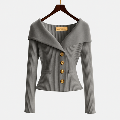 Clarisa | Elegant gebreid vest voor stijlvolle gelegenheden