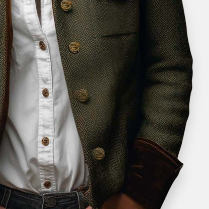 Ana Jacket | Élégante avec des détails en velours