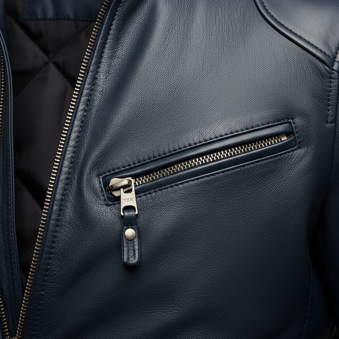 Álvarez | Chaqueta de Cuero Premium