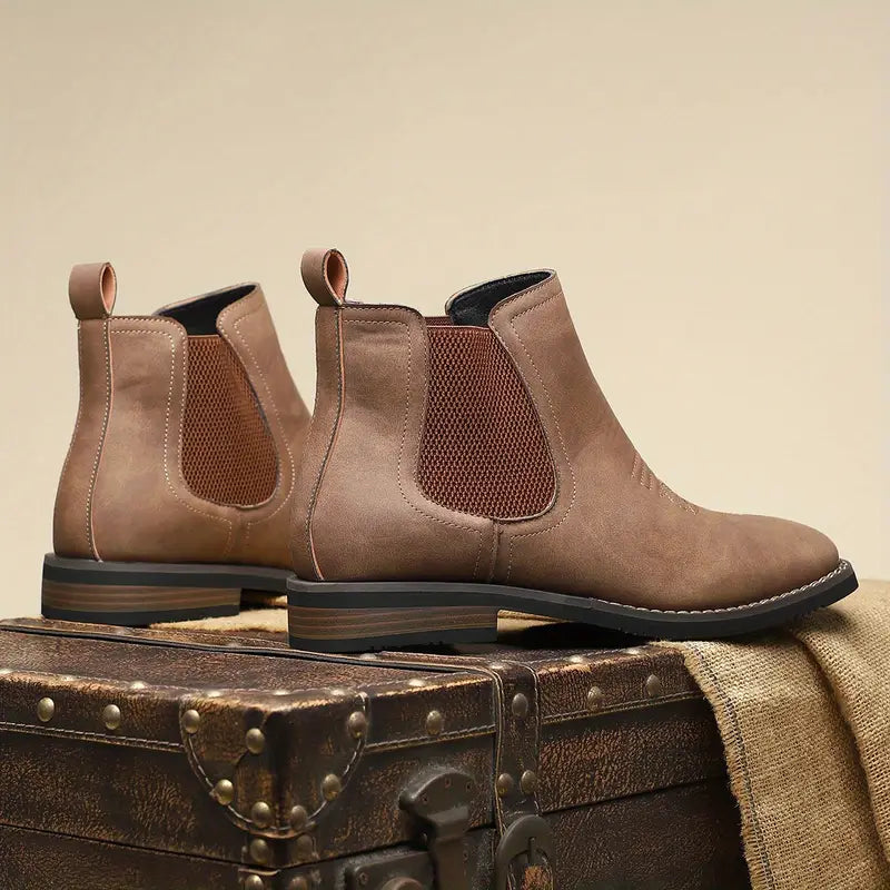 Henrik - Botas clásicas de piel para hombre