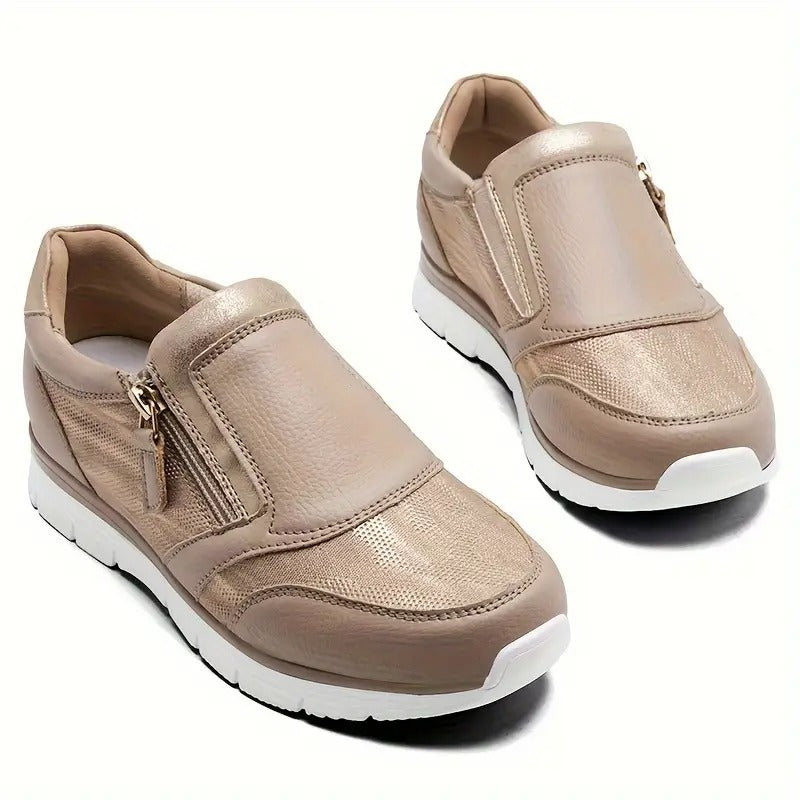 Ursina - Zapatos Ortopédicos Con Cremallera Lateral