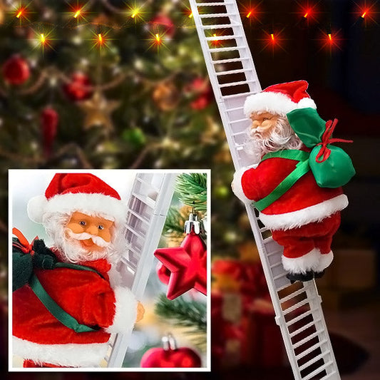 ClimbingLadder - Le Père Noël monte à l'échelle