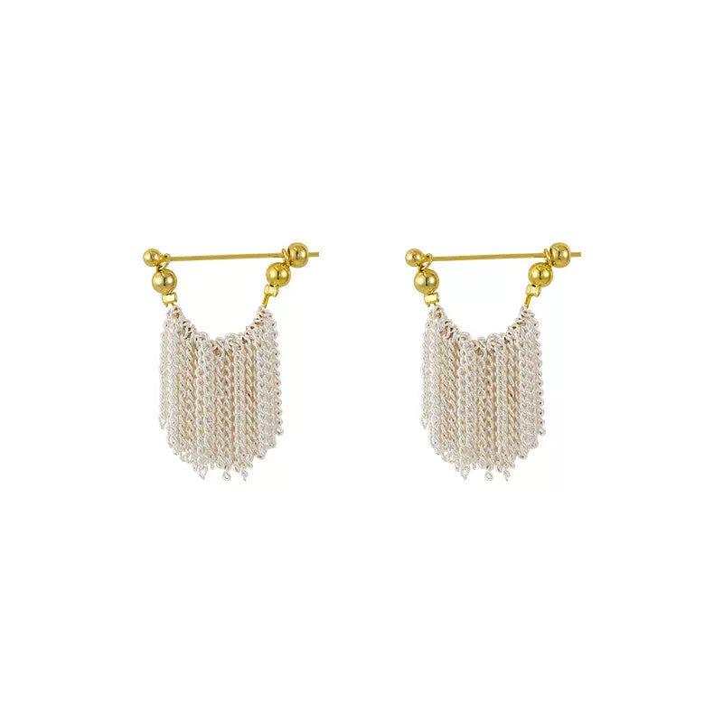 Ursa™ Pendientes, collar, pulsera con flecos en forma de cascada