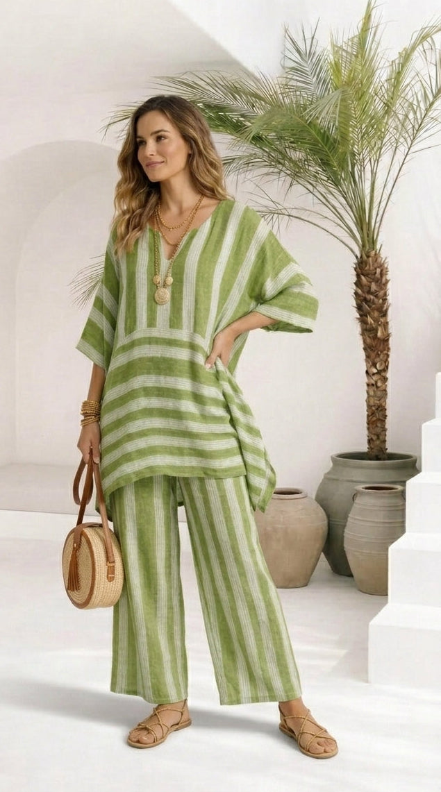 Paula | Ensemble lin et coton