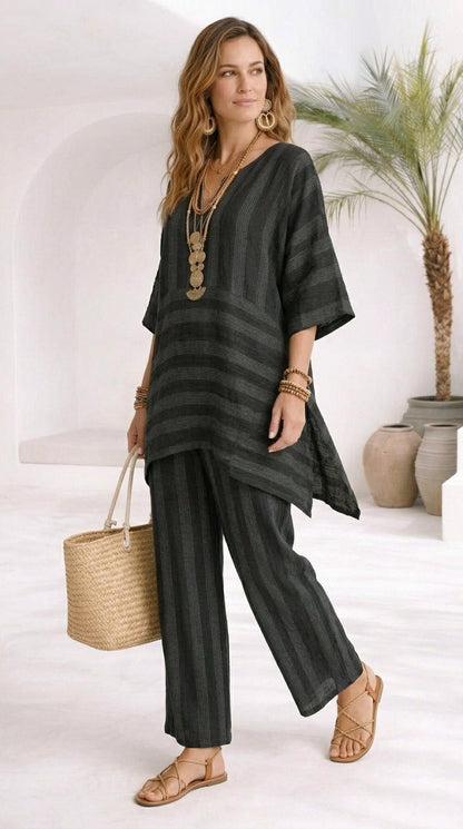 Paula | Ensemble lin et coton