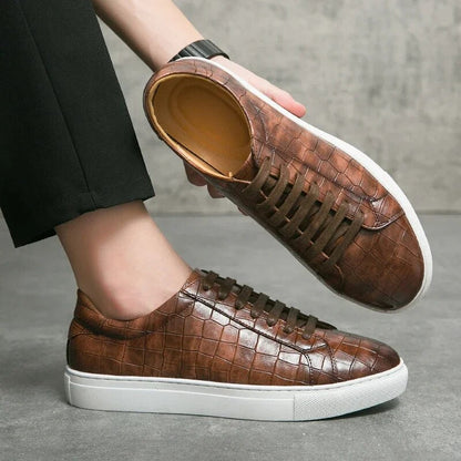 Chaussures en cuir véritable Luca