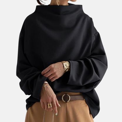 Gabriella™ | Pull col roulé élégant