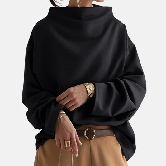 Gabriella™ | Pull col roulé élégant