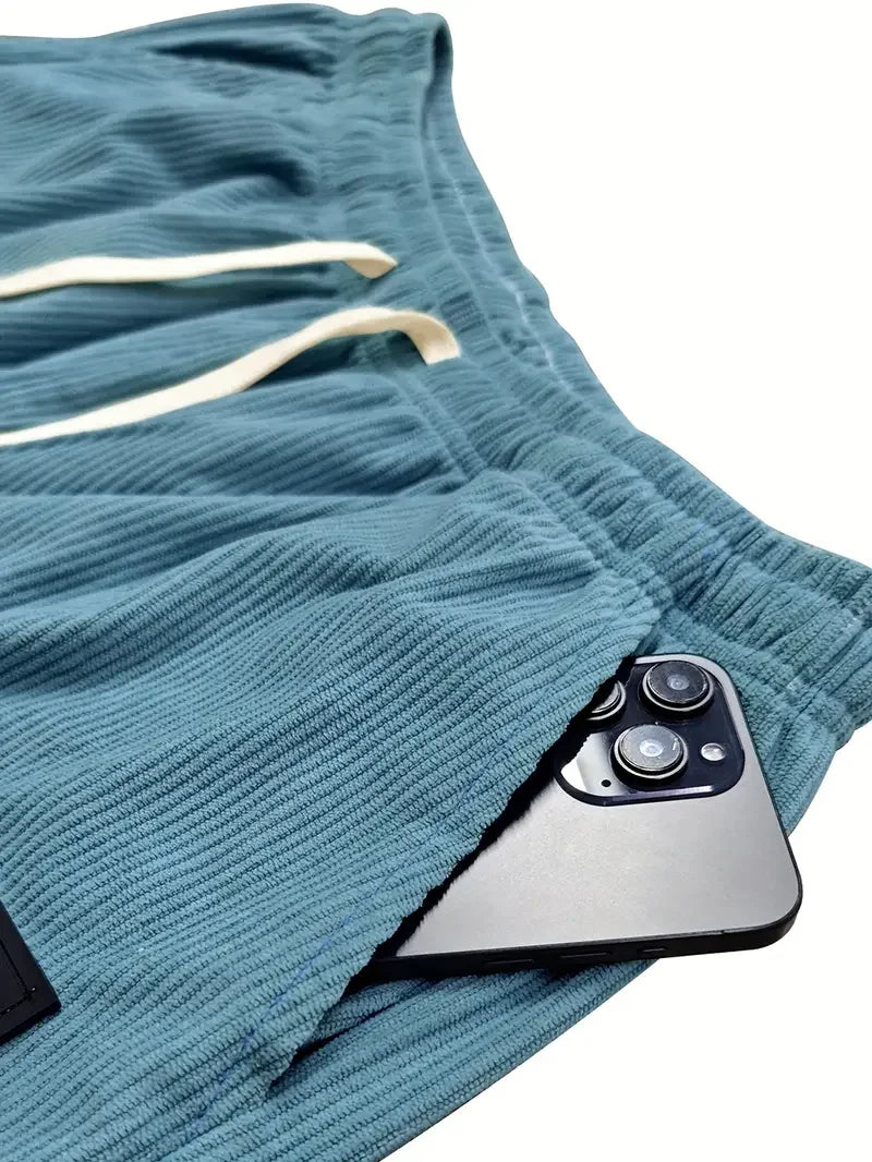 Pantalon en velours côtelé ConfortFit