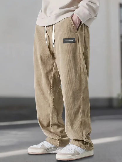 Pantalon en velours côtelé ConfortFit