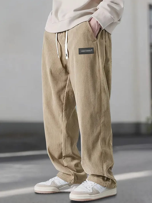 Pantalon en velours côtelé ConfortFit