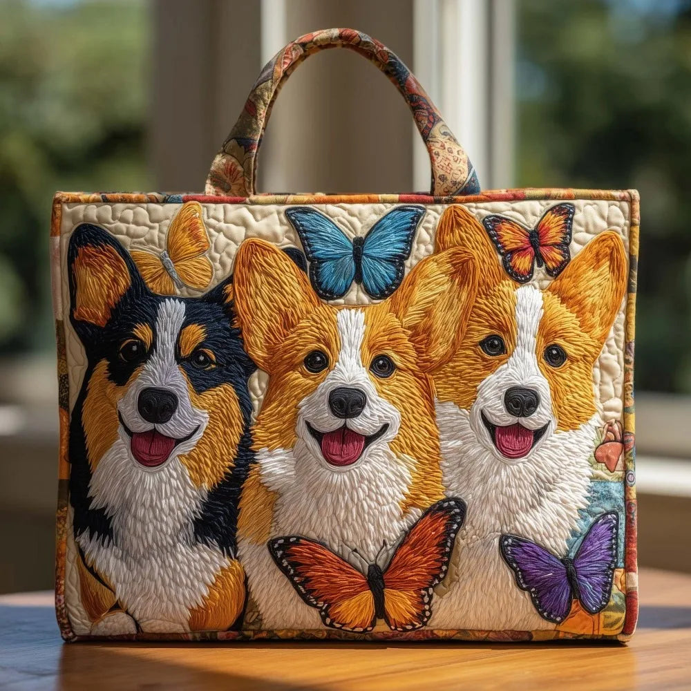 Bolso Tote Vintage Acolchado Ligero para Mujer