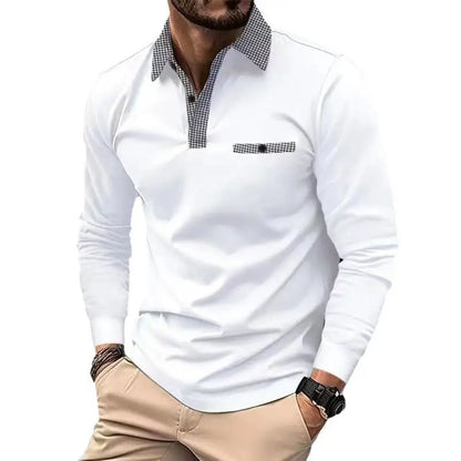 Anhal | Polo Elegante A Cuadros Para Hombre
