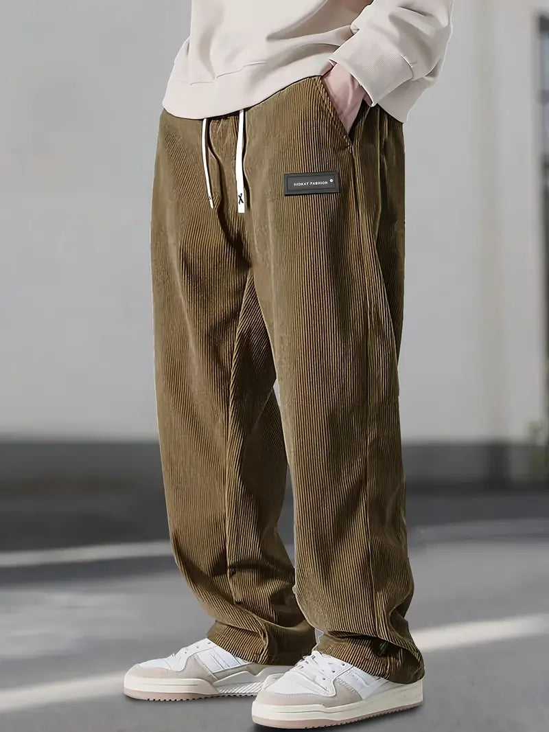 Pantalon en velours côtelé ConfortFit