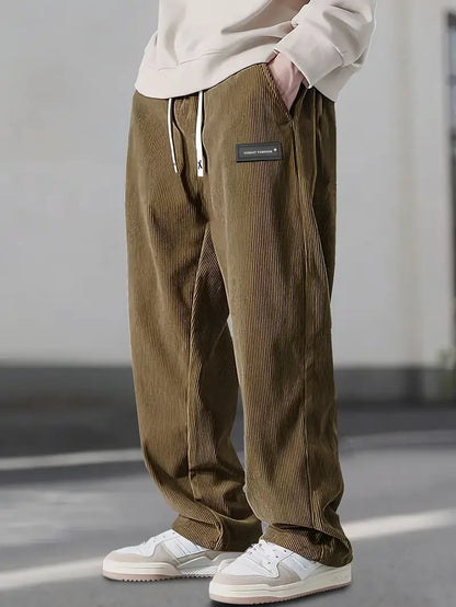 Pantalon en velours côtelé ConfortFit