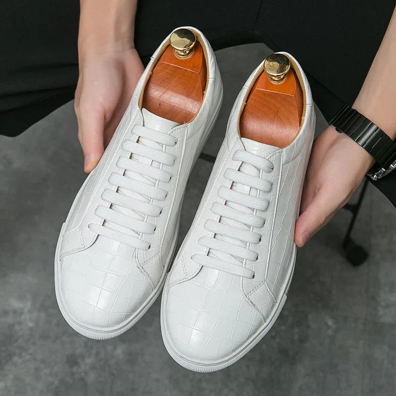 Chaussures en cuir véritable Luca