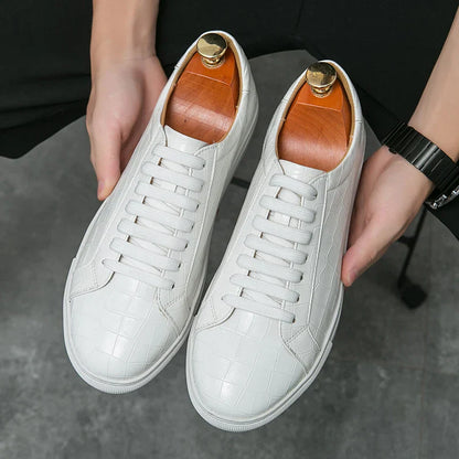 Chaussures en cuir véritable Luca