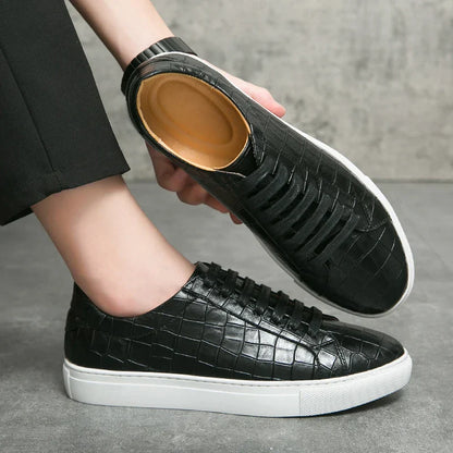 Chaussures en cuir véritable Luca