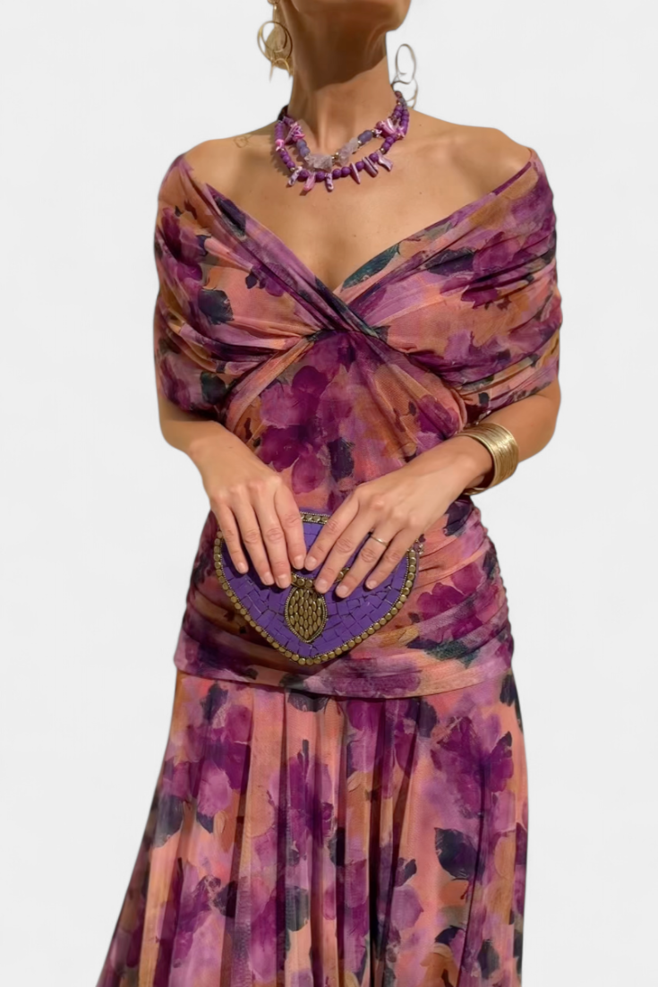Alicia™ — Robe florale à la grâce éthérée