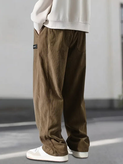 Pantalon en velours côtelé ConfortFit