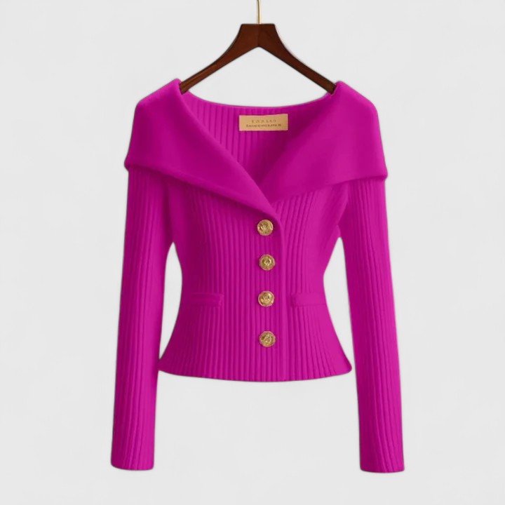 Clarisa | Elegant gebreid vest voor stijlvolle gelegenheden