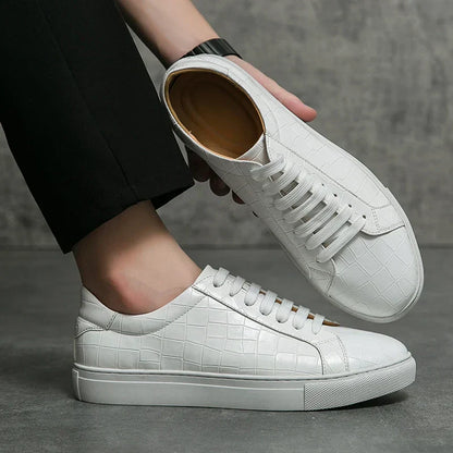 Chaussures en cuir véritable Luca
