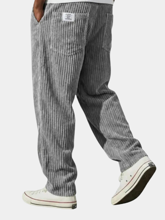 Pantalon Santoro en velours côtelé