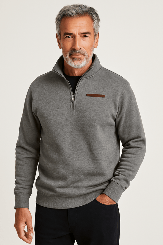 Lorenza - Casual fleece sweatshirt voor heren