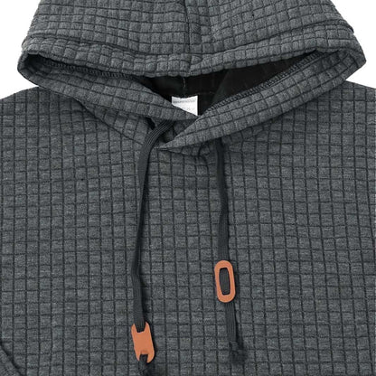 Álvaro™ | Gewatteerde wafelhoodie