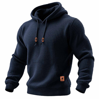 Álvaro™ | Gewatteerde wafelhoodie