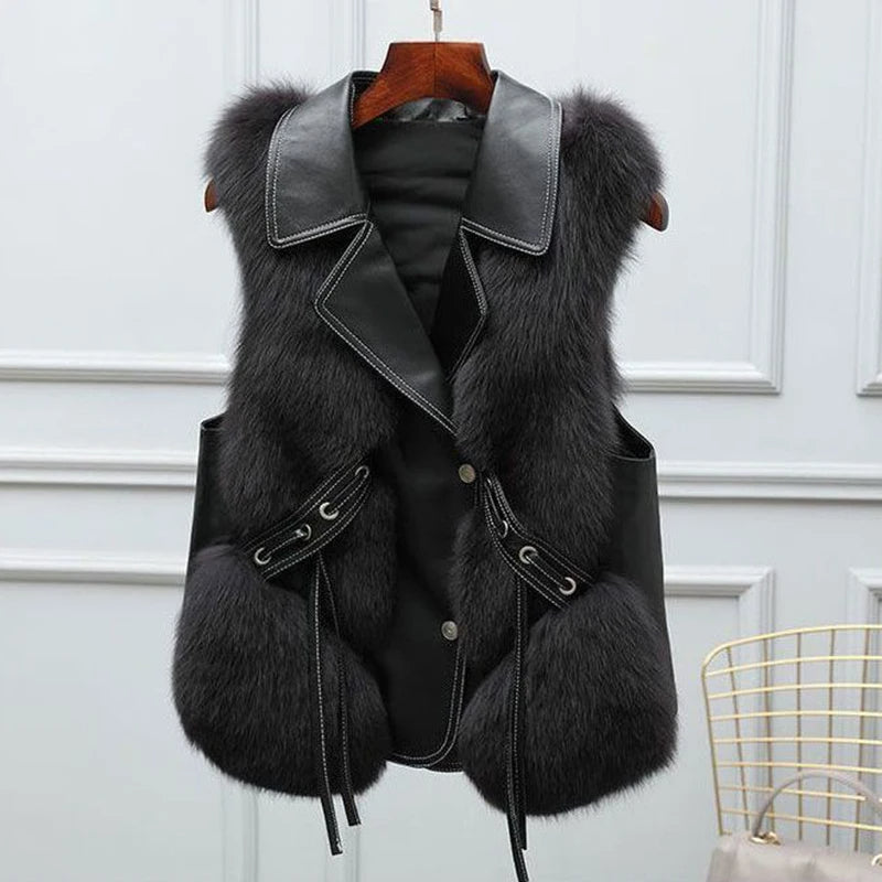 Nereida - Empress Imitatiebont Vest