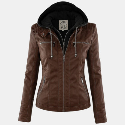 Monika - Chaqueta de cuero