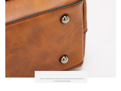 Britney - Elegante Leren Schoudertas