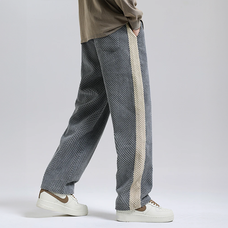 Luis | Pantalon de jogging à cordon avec motif gaufré