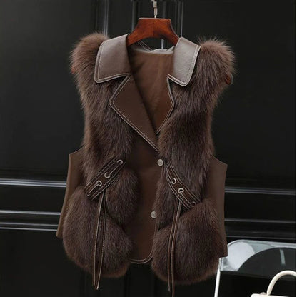 Nereida - Empress Imitatiebont Vest