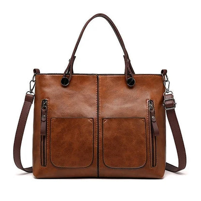 Britney - Elegante Leren Schoudertas