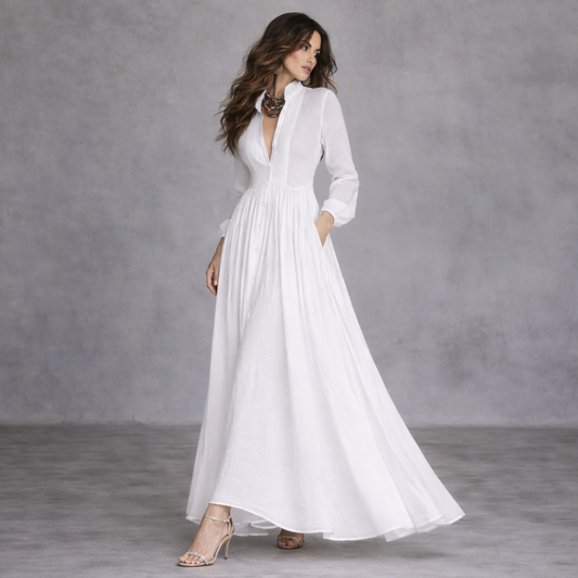 Regina™ | Robe décolleté en V