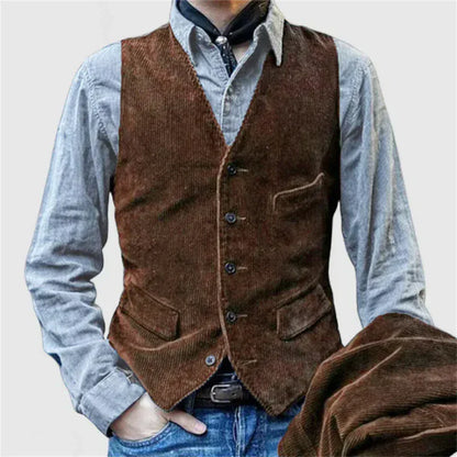 Juan | Corduroy Jasje En Gilet Set