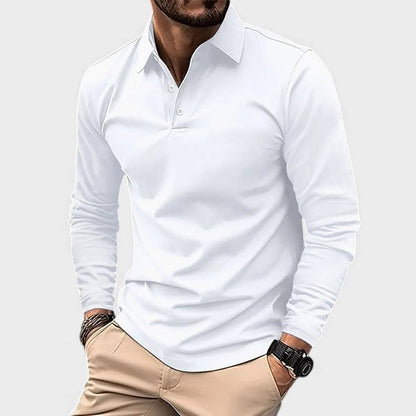 Guillermo™ | Polo décontracté à manches longues