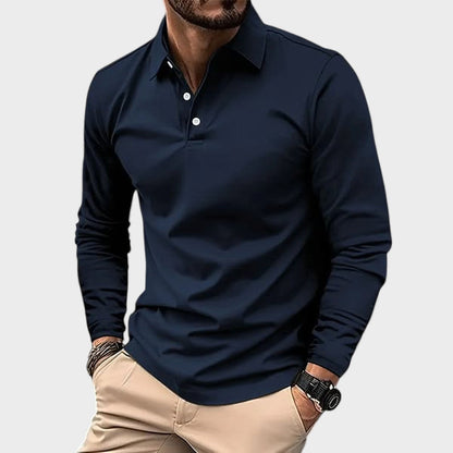 Guillermo™ | Polo décontracté à manches longues