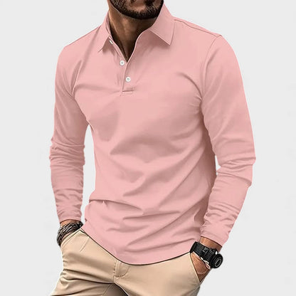 Guillermo™ | Polo décontracté à manches longues