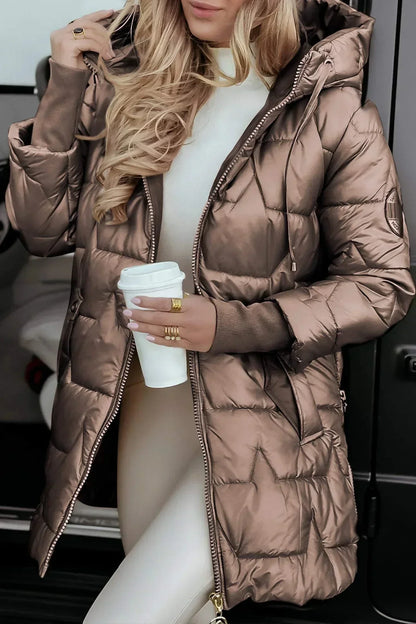 Carmen™ | Stijlvolle winterjas met capuchon