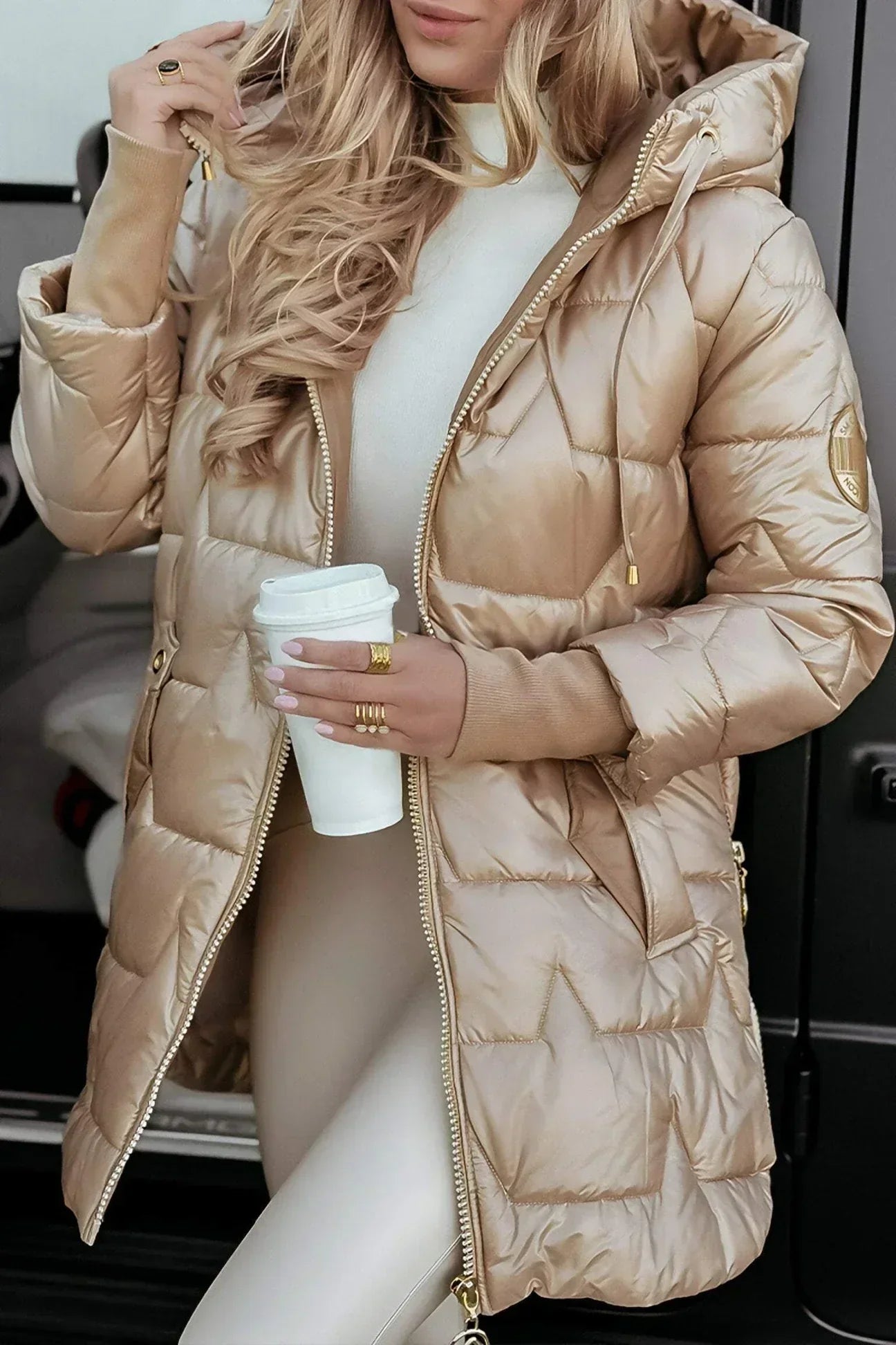 Carmen™ | Stijlvolle winterjas met capuchon