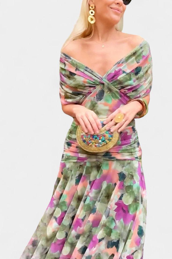 Alicia™ — Robe florale à la grâce éthérée