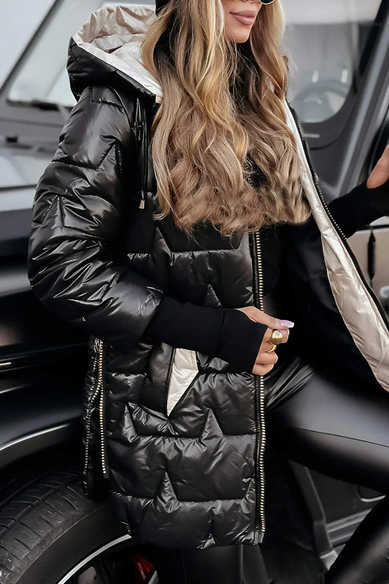 Carmen™ | Stijlvolle winterjas met capuchon