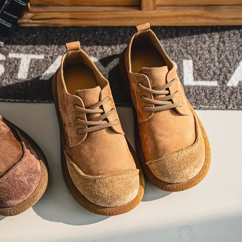 Malan - Zapatos Ortopédicos De Cuero